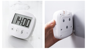 ducha estudio cronómetro alarma magnética reloj electrónico cocina cuenta atrás <span class=keywords><strong>tiempo</strong></span> temporizador - Product Image 5