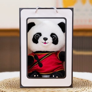 Lindo Peluche de Panda Estilo Chino, Muñeco de Peluche con Traje Tradicional Tang para Niños y Regalos de Recuerdo - Product Image 2