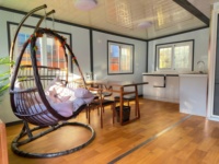 Maison conteneur de luxe préfabriquée et extensible, facile à construire, 40 pieds, 20 pieds, 30 pieds, avec cuisine, villa préfabriquée, maison portable