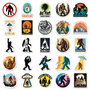 Paquete de 50 Pegatinas de Bigfoot al por Mayor - Calcomanías Creativas de Graffiti <span class=keywords><strong>para</strong></span> Viajes al Aire Libre <span class=keywords><strong>para</strong></span> Patinetas, Motocicletas y Equipo de Aventura - Product Image 3