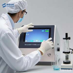 Uzun vadeli temiz oda Trend analizi ve raporlama için büyük depolama taşınabilir parçacık sayacı 100,000 numune kapasitesi - Product Image 1