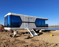 Tente d'événement extérieur T5 Capsule spatiale maison préfabriquée chambre pratique baches evenementielles tentes à baldaquin chapiteaux de mariage