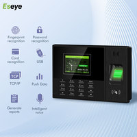 Eseye-huella dactilar de 2,4 pulgadas, registro de tiempo de detección facial, asistencia, Excel, Clocking