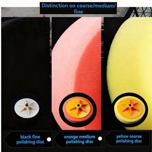 Tampons de polissage en <span class=keywords><strong>mousse</strong></span> à motif circulaire de qualité supérieure pour <span class=keywords><strong>voiture</strong></span>, brosse de nettoyage, éponge de polissage, tampons de polissage en gros - Product Image 6