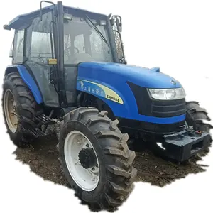 Macchine agricole e attrezzature 4WD 90 cv trattore a ruote senza trattore aria condizionata