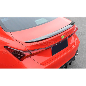 Spoiler for Toyota Avalon Rear <b>Wing</b> 2019 to 2021 Gloss <b>Black</b> Tail Fin Accessories - Product Image 4