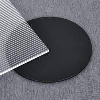 Acrylique texturé martelé de qualité supérieure avec résistance aux UV, Plexiglas cannelé décoratif pour meubles de luxe et incrustations hôtelières