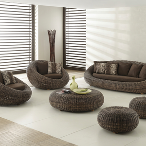 Vietnam-Made Poly Rattan Outdoor Sofa Set Hot Model for Outdoor Furniture Use - Product Image 1