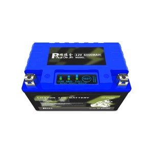 オートバイバッテリー卸売価格中国バッテリーオートバイ<span class=keywords><strong>12V</strong></span> 4ah 5ah 9ahスマートブルーブラック1年1年1個KC CE BIS 0.5 - Product Image 1