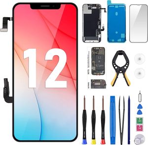 LCD di ricambio per telefoni cellulari di alta qualità touch screen lcd per <span class=keywords><strong>iphone</strong></span> <span class=keywords><strong>12</strong></span> parti del cellulare LCD per schermo di visualizzazione <span class=keywords><strong>iphone</strong></span> <span class=keywords><strong>12</strong></span> pro - Product Image 1