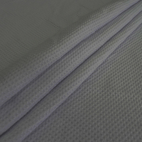 Serviette de plage en tissu gaufré en microfibre Polyester à séchage rapide Matériau recyclé Respirant Serviette de plage confortable Technique tissée