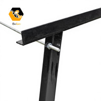 Support de ruche à abeilles en métal de qualité commerciale |   Métal revêtu |   Capacité de 330 lb |   Support d'apiculture résistant aux intempéries pour plusieurs ruches