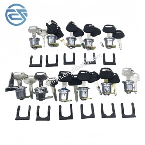 Cylindre de serrure de porte latérale de haute qualité pour excavatrices Hit-achi, Sumito-mo, Hyu-ndai, <span class=keywords><strong>Kom</strong></span>-/atsu - Product Image 5