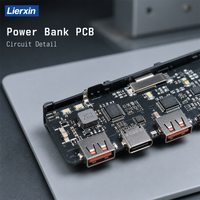 Carte de circuit imprimé (PCB) Lierxin pour batterie externe, applications OEM pour chargeurs portables et appareils électroniques