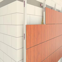 Panneau extérieur professionnel en HPL de 8 mm, placage en stratifié phénolique, panneau mural en bois, revêtement