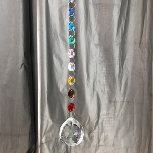 Arcoíris de cristal DIY, lámpara pulida de forma libre para decoración del hogar, candelabro de cristal, otras artesanías de cristal - Product Image 3