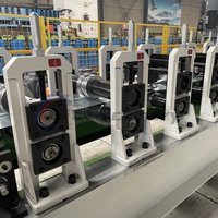 Machine de formage de rouleaux pour lames de porte à enroulement de haute qualité, fabrication chinoise Boshiyi, commande PLC, moteur hydraulique, pompe à engrenages pour toiture