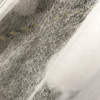 Tissu non tissé en polypropylène (PP) de 9 grammes, imperméable et thermocollant avec mémoire de forme pour la couture, la découpe de vêtements et l'utilisation dans les compartiments de lit.