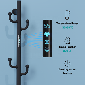 <span class=keywords><strong>Scaldasalviette</strong></span> Elettrico Intelligente in Alluminio con Gancio per Accappatoio - Product Image 3