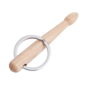 Gran oferta, <span class=keywords><strong>Mini</strong></span> llavero de palo de tambor, llavero de palo de tambor de madera, palo de percusión, baqueta pequeña para regalo de música - Product Image 3