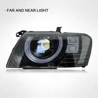 Feux de voiture pour Mitsubishi Pajero V73 V75 V77 2004-2013, phare à LED, feux de jour, accessoires automobiles
