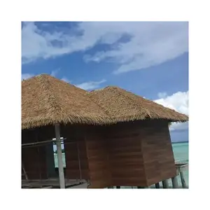 Beste Verkauf Überlegene Qualität Umweltfreundliche Synthetische Kunststoff Feuer Beständig Künstliche Cottage Thatch Dach für Outdoor