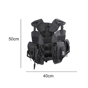 Shero Desert Camo Light Molle Softair Cordura Hip Hop Streetwear Custom Blue Orange Fashion Kids Gears Crossdraw gilet tattici