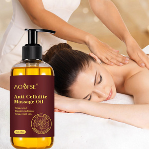 Aceite corporal adelgazante al por mayor, fórmula natural sin logotipo, Aceite de Masaje anticelulítico para hombres y mujeres - Product Image 1