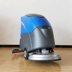 550 Floor Scrubber 55L Clean Water Tank 3000 RPM Brush Speed Push Type For Indoor Outdoor Commercial Use - Product Image 1