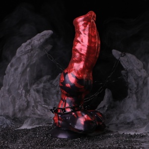 NNSX Fantasy Large Knot Penis Anal Plug Sex Toy for Men Women Silicone Horse <b>Dildo</b> Female Masturbator Prostate Massage Wholesale - Product Image 3