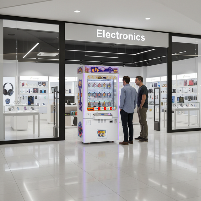 Heavy-Duty Lucky Key Prize Machine Arcade Game Stable Motherboard Gift Vending Machine for Professional Game Operators