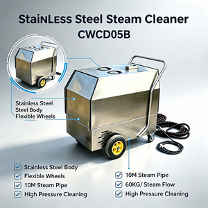 La Lavandería <span class=keywords><strong>de</strong></span> Autos Chuangwang Utiliza una Máquina <span class=keywords><strong>de</strong></span> Limpieza a <span class=keywords><strong>Vapor</strong></span> Fácil <span class=keywords><strong>de</strong></span> Mover y Operar - Product Image 1