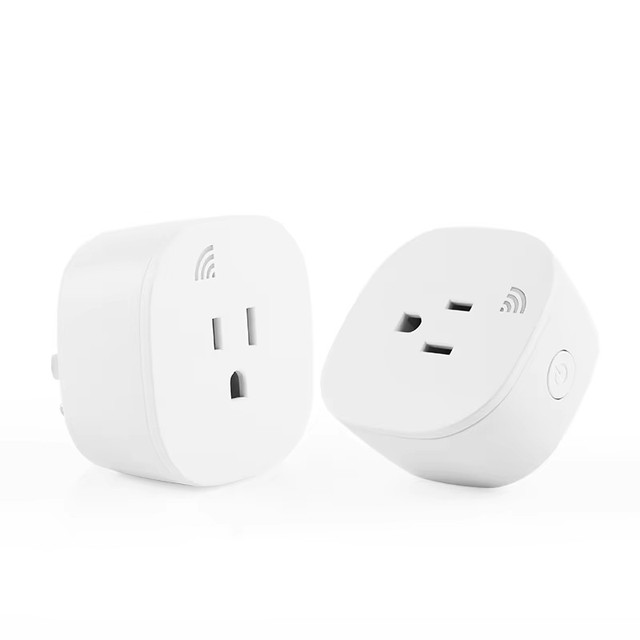 Multi Function 1875W Smart Plug Socket US 15A Home Device APP Voice Control Smart Plug