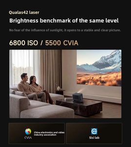 Nouveau projecteur DLP 4K RS 20 <span class=keywords><strong>Pro</strong></span> Max 2026, 4500-5000 Lumens, laser tricolore, Android, home cinéma portable, <span class=keywords><strong>Pico</strong></span> 3D Ready - Product Image 5