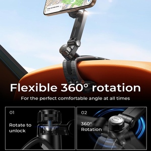 Giá đỡ điện thoại ô tô đa chức năng LISEN xoay 360 độ, kẹp từ tính trên taplo/gương chiếu hậu dành cho iPhone 16 15 14 13 12 - Product Image 2