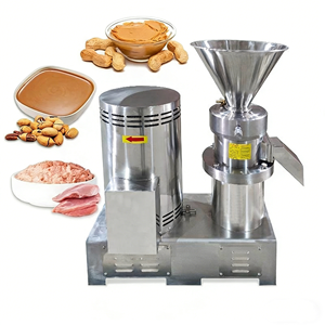 Moulin colloïdal à beurre de cacahuète et presse à tahini en acier inoxydable robuste de 15 kW pour usage commercial, capacité 10-5000 kg, modèle économique Mango - Product Image 1