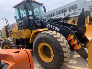 CHINA BRAND USED for ZL50GN 2020 Model Wheel Loader 7 Ton Rated Load Yellow Standard Bucket Motor Gearbox Pump Engineering - Product Image 6