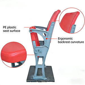 Banc de jardin en HDPE résistant aux intempéries pour les lieux publics - Product Image 3