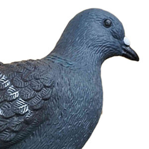 Señuelos de Paloma de plástico de concha voladora flocada de luto de tortuga inflable para caza - Product Image 2