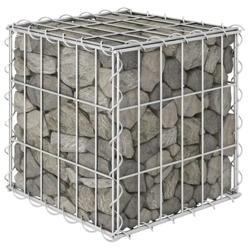 Panier de gabions galvanisé à chaud, haute qualité, livraison gratuite, boîte de jaune