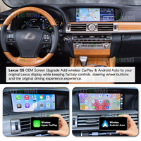 Modulo Interfaccia Wireless Apple CarPlay Android Auto per Lexus LS460 LS600h LS500 LS500h 2009-2023, Aggiornamento Schermo Originale
