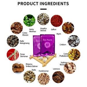 Gemas Vaginales para Terapia Femenina Chinaherbs, Bienestar Vaginal y Uterino, Perlas Yoni Clean Point - Product Image 2