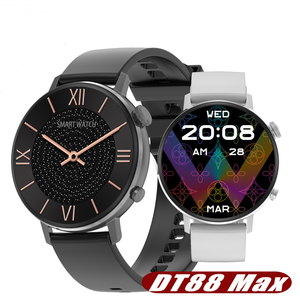 นาฬิกาอัจฉริยะ <span class=keywords><strong>DT88</strong></span> MAX Ai Voice นาฬิกาอัจฉริยะ1.45นิ้ว AMOLED HD รอบด้านอัตราการเต้นของหัวใจสำหรับระบบ iOS. - Product Image 3