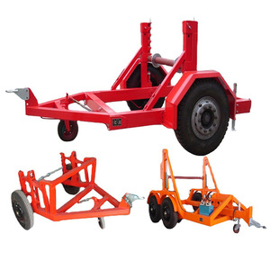 รถพ่วงลากสายเคเบิลไฮดรอลิกแบบหมุนมือ 10 ตัน รถพ่วงอเนกประสงค์สำหรับงานพาณิชย์ - Product Image 5