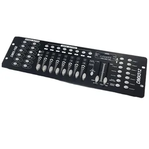 DMX Controller 192-Kanal-DMX-Konsole Stage Light Controller Panel Mixer Board DMX-Konsole für DJ Light