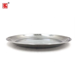 <span class=keywords><strong>Plateau</strong></span> <span class=keywords><strong>de</strong></span> <span class=keywords><strong>service</strong></span>, 1 pièce, assiette ronde en acier inoxydable, chargeur <span class=keywords><strong>plateau</strong></span> <span class=keywords><strong>de</strong></span> <span class=keywords><strong>service</strong></span> jusqu'à 60cm - Product Image 2