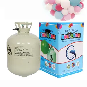 7L 13.4L 22.4L steel disposable helium gas cylinder helium tank balloons filled helium gas for balloons in party