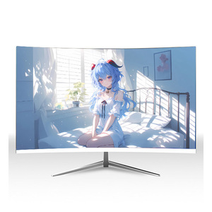 Écran d'ordinateur incurvé LED pour jeux, moniteur LED 2K, écran PC 32 pouces 1k 2K 1440P 144hz 165hz 1ms QHD DP HDM à haute courbure - Product Image 1