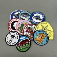 Patchs brodés personnalisés rectangulaires de 5 cm, petits drapeaux de pays à thermocoller pour chapeaux, sacs à dos et vêtements