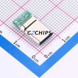 GT-USB-9802A04-04 USB Connector SMD Connector ( Connector Type: Type-C )( Protocol Standard: USB 3.0 )( Gender: Male ) - Product Image 1